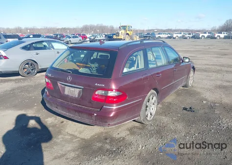 2008 Mercedes-Benz E 350 4Matic из США, поврежденный, VIN WDBUH87X68B186332